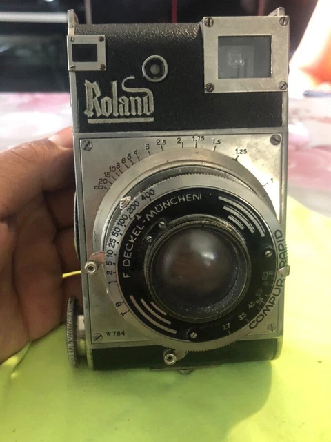 Extra rare Roland Model 1 Rangefinder camera w/Plasmat lens 70mm f/2.7 No.S 560