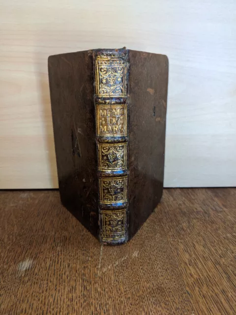 livre ancien-Mémoires du M. de Beauvau pour servir à l'hist. de Charles IV-1688