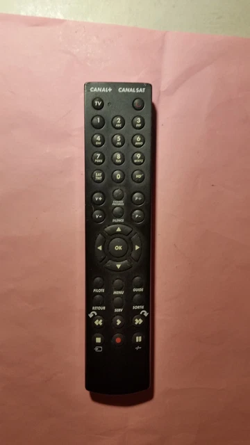 Télécommande d'origine Canal Plus Le Cube Canal Sat 05CNLTEL0014