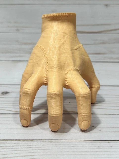 THING HAND Wednesday Addams 3D Printed Hand Replica Any Color 