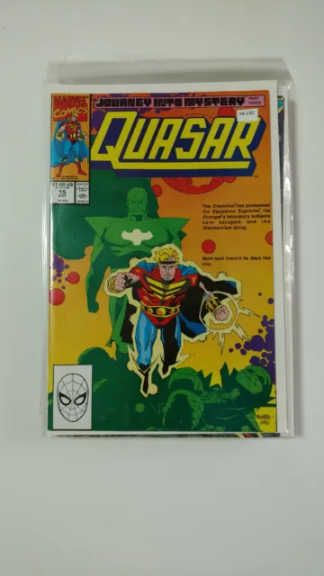 Quasar #15 1990 High Grade 9.4 Marvel Comic Book K4-130