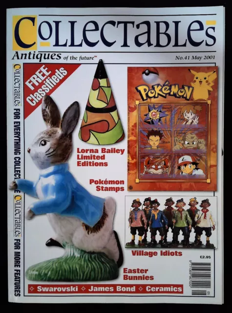 Collectables Magazine No.41 May 2001 mbox2147 Pokémon Stamps