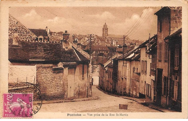 95.AM17851.Pontoise.Vue prise de la rue Saint Martin