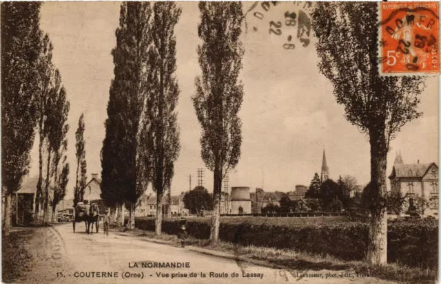 CPA COUTERNE - Vue prise de la Route de Lassay (355945)