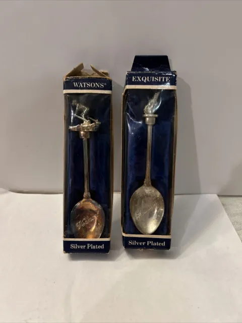 watsons Vermont  And Exquisite Houston silver plated Spoon!