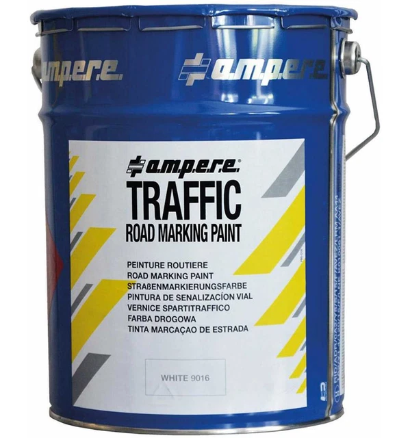 A.M.P.E.R.E. Straßenmarkierungsfarbe Traffic Paint 5 kg schwarz