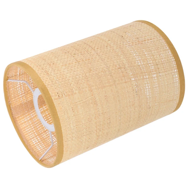 Abat-Jour En Lin Beige Pour Lampadaire Ou Lampe De Table - Dimensions ~30x30x21.5 Cm - Cache Lumière Amovible Pour Salon, Chambre - 2