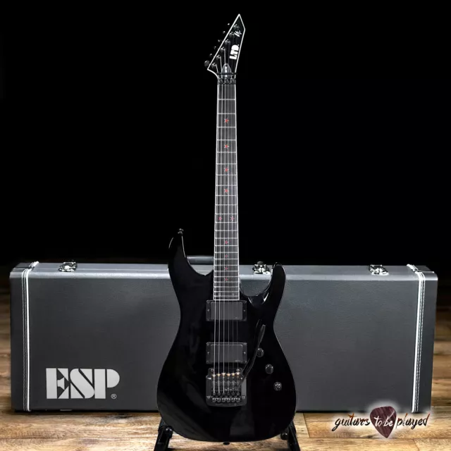 ESP LTD JH-600 CTM Jeff Hanneman Signature EMG Guitar w/ Case – Black
