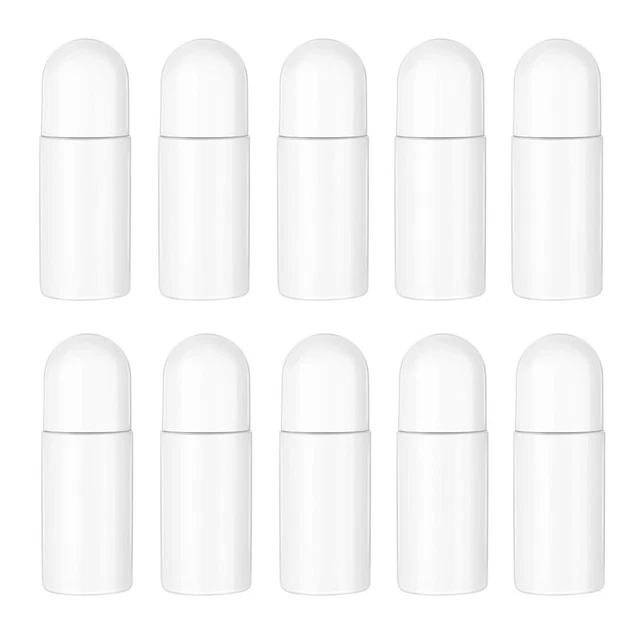 Bottiglietta In Vetro Con Rullo, 10 Ml, Ricaricabile, Per Olio Essenziale