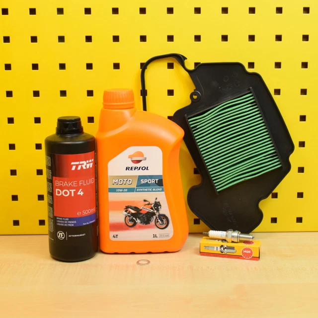 Kit De Vidange Bardahl XTM Synt 15W50 Filtre À Huile KTM Duke / RC 125 Kit De Vidange Bardahl XTM Synt 15W50 Filtre À Huile KTM Duke / RC 125