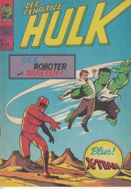 Der gewaltige Hulk Nr 17 Marvel Williams 1975