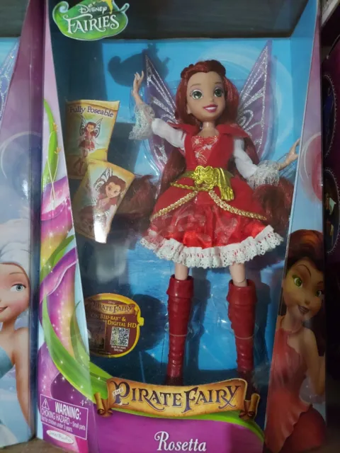 Disney Fairies Tinkerbell Rosetta Pirate Fairy Doll