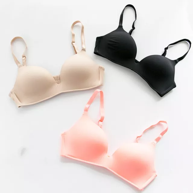 Wire Free Seamless Underwear Bras For Women Sexy Push Up Lingerie