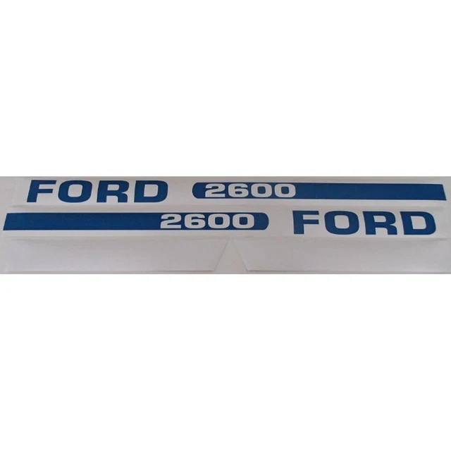 Hood Decal Set Fits Ford/New Holland Tractor 2600 1968 And Up EBPN16605A