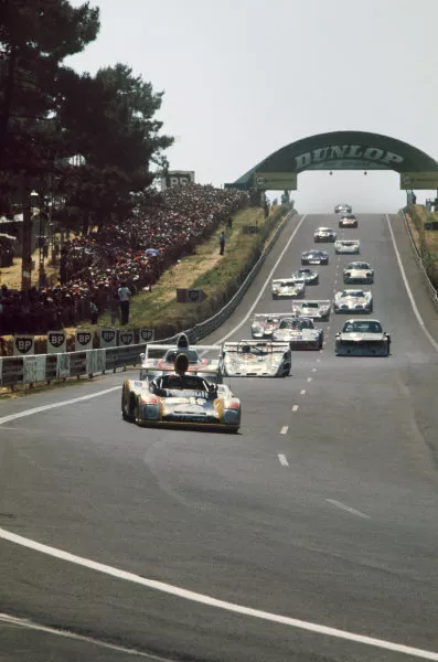 JP Jabouille Patrick Tambay Alpine Renault A442 Le Mans 1976 OLD Photo 3