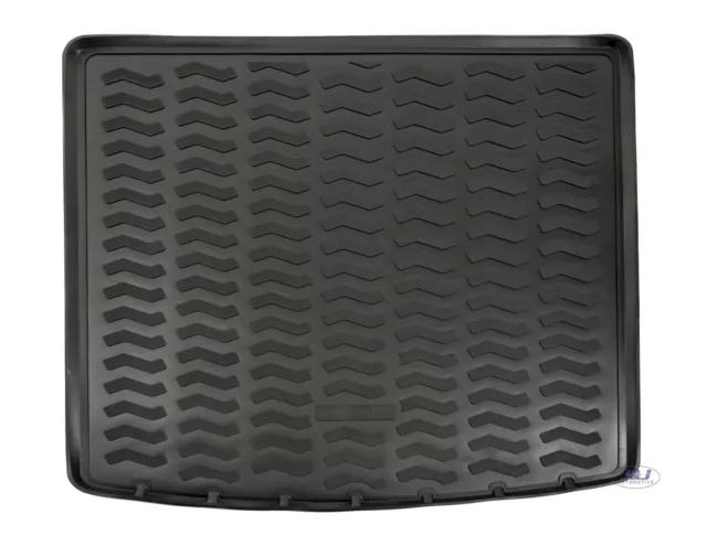 VASCA BAULE BAGAGLIAIO TAPPETO ESCLUSIVO GOMMA per VW GOLF VII TOURER 2012-2019