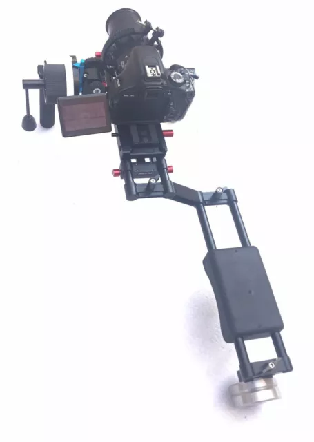 Soporte de hombro para cámara DSLR DV y enfoque de seguimiento Shootvilla 3