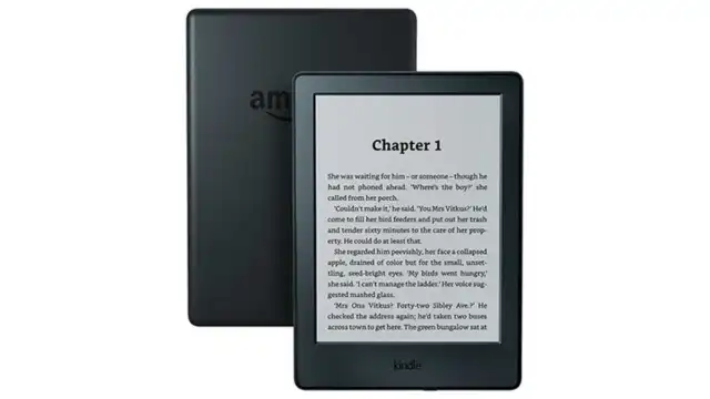 Amazon Kindle (8th Generation) 4GB, Wi-Fi, 6in - Black