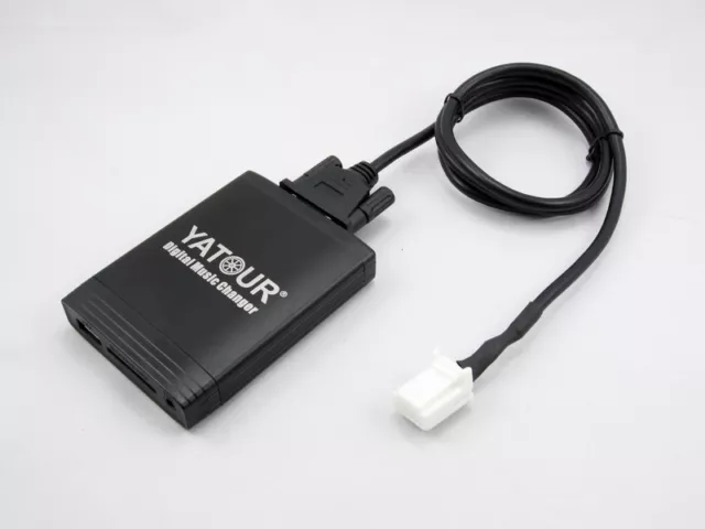 USB SDHC Adapter AUX In MP3 Wechsler passend für  TOYOTA YARIS XP9 2006-2011