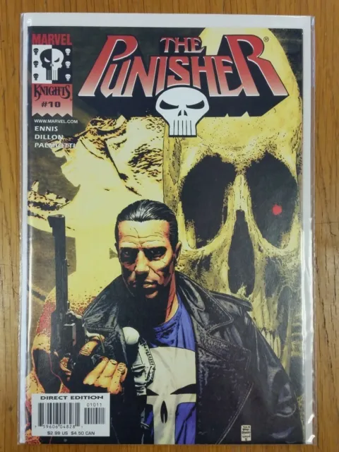 Punisher #10 Marvel Knights January 2001 Nm+ (9.6 Or Better)