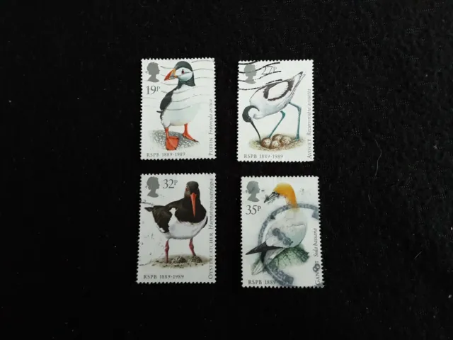 GB 1989 Royal Society for the Protection of Birds Used Set