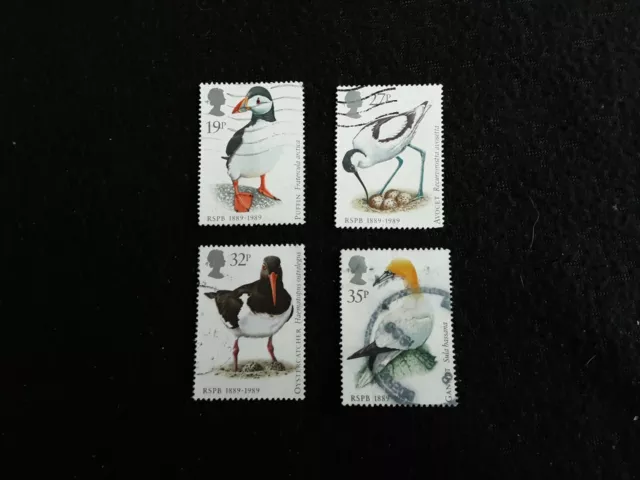 GB 1989 Royal Society for the Protection of Birds Used Set
