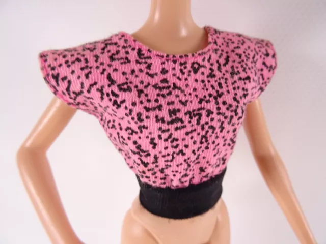 Mode Fashion Kleidung Oberteil für Barbie o. ä. Modepuppe wie abgebildet (10154)