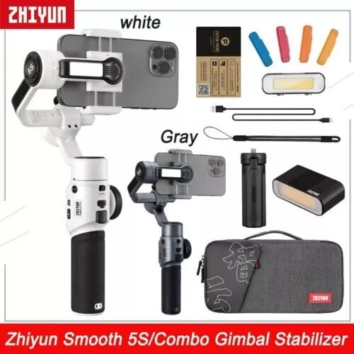 ZHIYUN Smooth 5S/Combo 3-Axis Gimbals Stabilizer for Smartphone iPhone Vlog Film