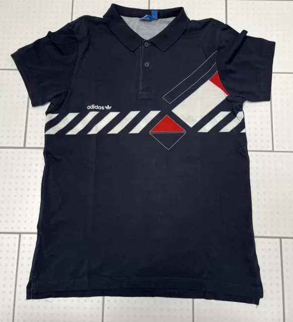 adidas originals Polo Shirt dunkelblau Größe L - NEU