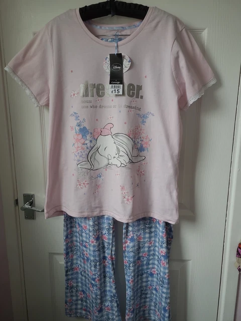 New With Tags George Disney Dumbo Pyjamas Size 16-18