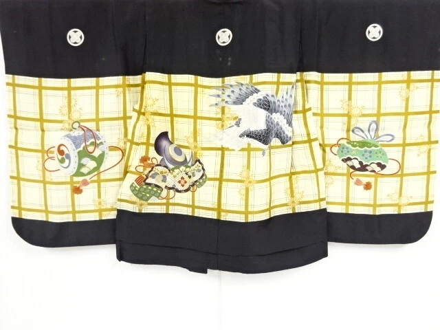 42560# Japanese Kimono / Antique Haori For Boys / Hawj & Treasures