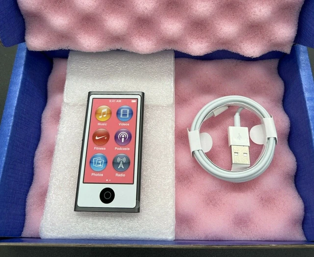 Apple iPod nano 7. Generation 7G Space Gris Spacegrey Gris Espace 16GB Neuf