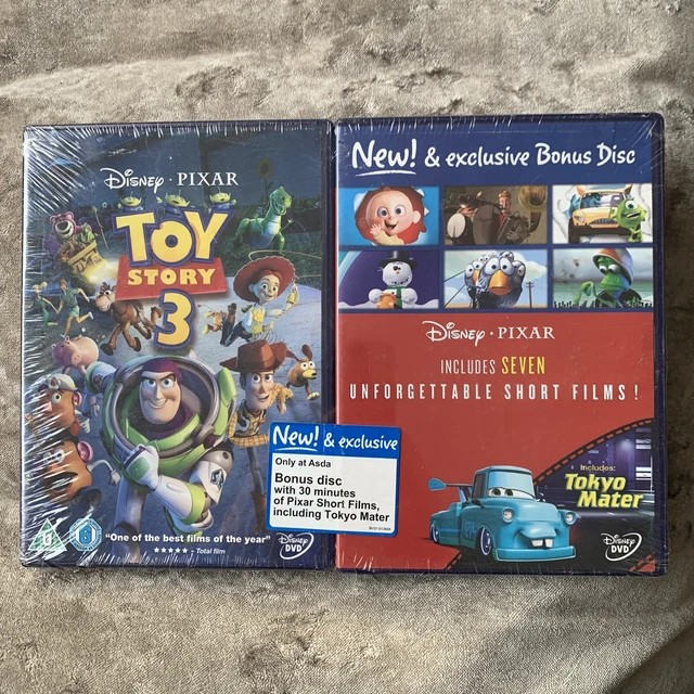DISNEY PIXAR TOY Story DVD with Bonus Disc New And Sealed