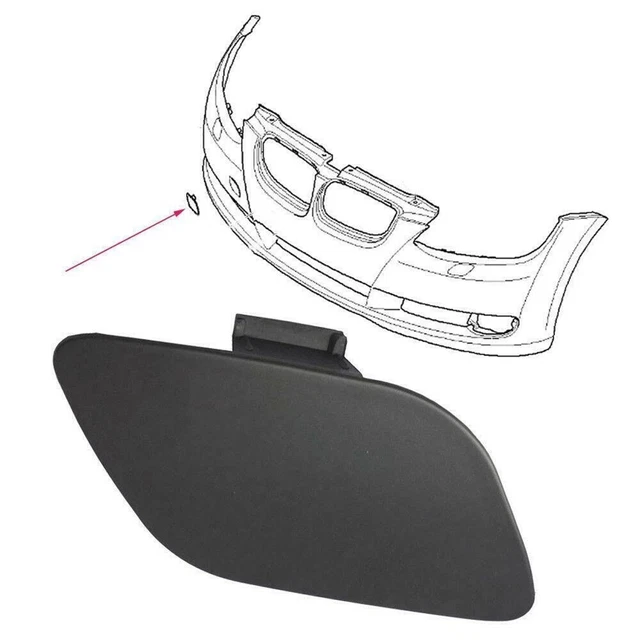Cubiertas De Boquilla Para Limpiaparabrisas De Faros BMW Serie 3 E92/E93 2011-2013 | Compatible Con 328i, 335i, 335is