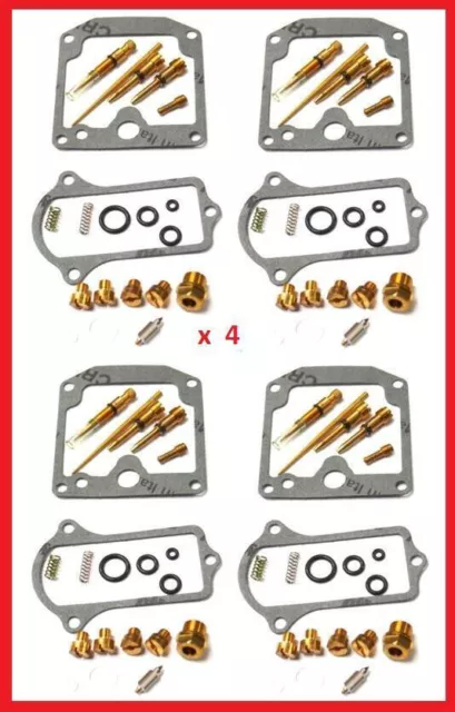 4x kit de réparation de carburateur pour KAWASAKI KZ 650 B C D Series Z 650 B C