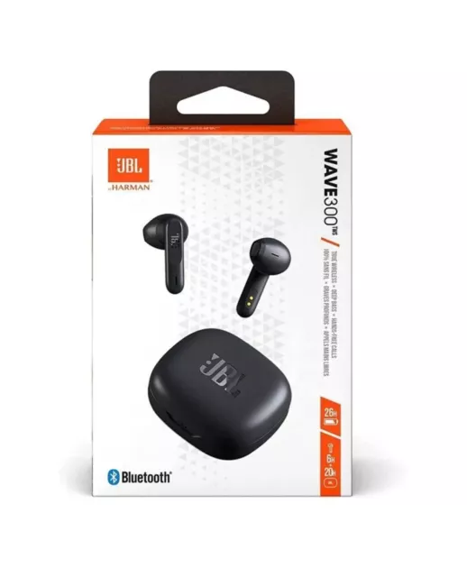 JBL Wave 300TWS Bluetooth In-Ear Headphones Wireless Headphones Black