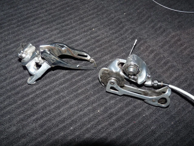 Shimano 105 Rear & Front Derailleurs Good Condition 27, 9, 3 Speed