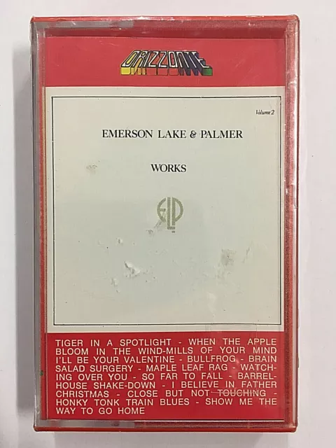 Emerson Lake & Palmer - Works Vol 2 - Mc Musicassetta Nuova E Sigillata