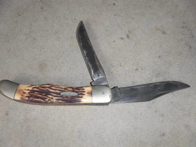 Kabar Pocket Knife Big Jack Knives Vintage Folding Blades 1184