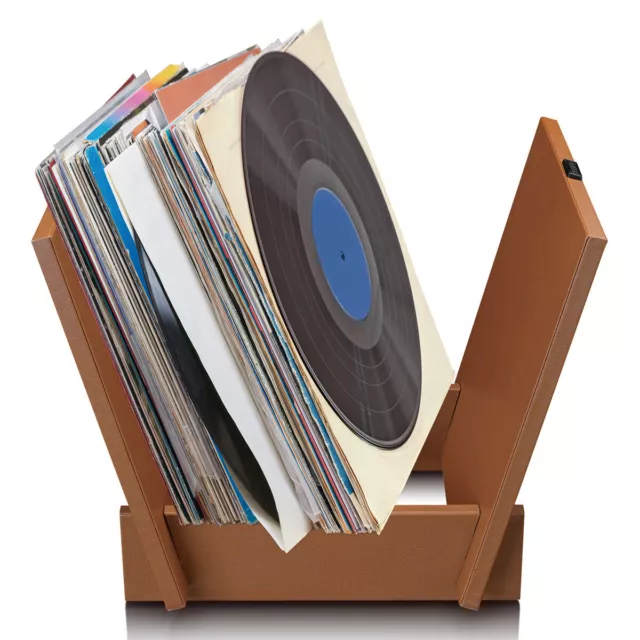 Lenco TTA-040, Record Storage Rack, Holzgestell für bis zu 40 Schallplatten