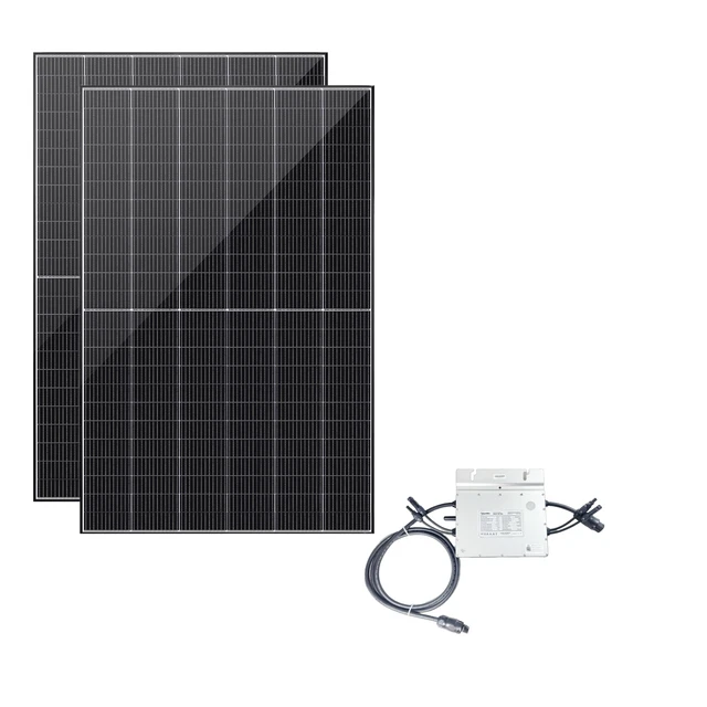 Sistema completo 840 sistema de techo planta de energía de balcón módulo fotovoltaico módulos solares fotovoltaicos