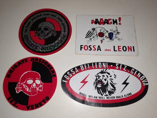 Autocollant Ultras Milan PANTHERS - Original Anni 80 - Collection