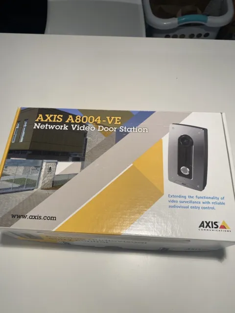 Axis 0673-001 Network Video Door Station A8004-VE With Metal Casing