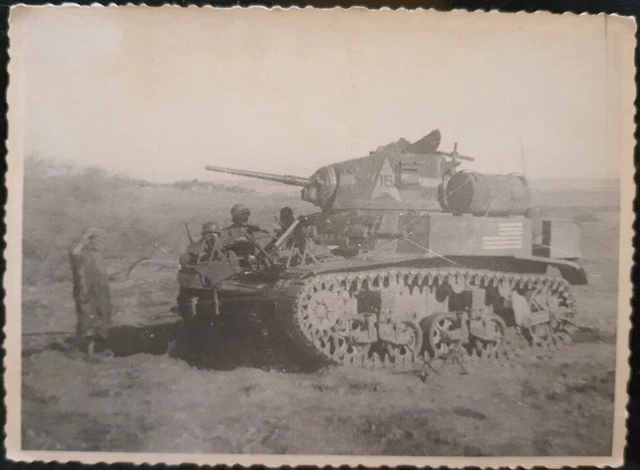 RARE PHOTO ORIGINALE CHARS SCHNEIDER CA-1 as coeur Tank Ww1 Militaire