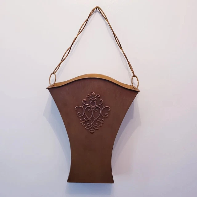 Southern Living At Home Metal Flower Market Door/Wall Hanging Floral Bucket