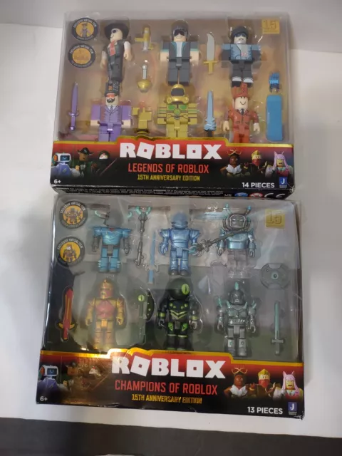 ROBLOX LEGENDS OF Roblox & Champions of Roblox 15th Anniversary Edition ...