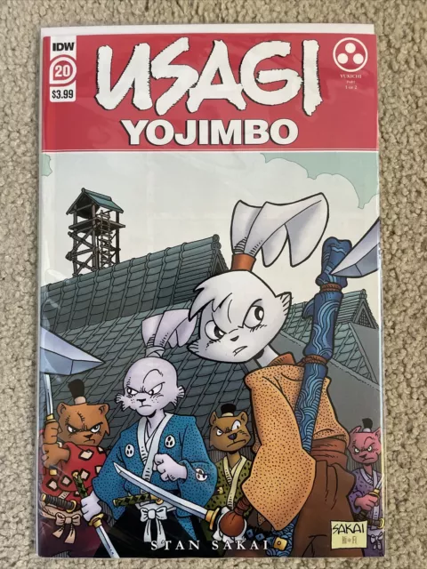 Usagi Yojimbo 20 Key 1st Appearance of Yukichi Yamamoto 2021 IDW Comic 1st Print