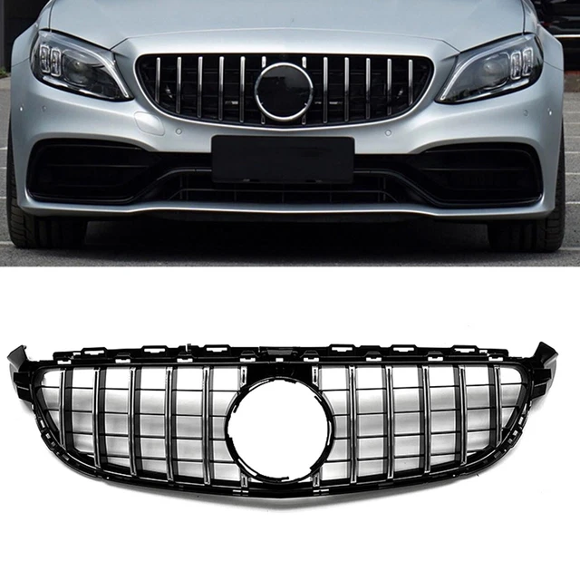 Grille De Calandre Avant Pour Cadillac Escalade 2015-2020 - Noire, Plastique, Style Honeycomb