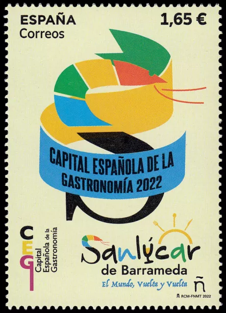 España Spain 5562 2022 Capital Española Gastronomía Sanlúcar de Barrameda MN