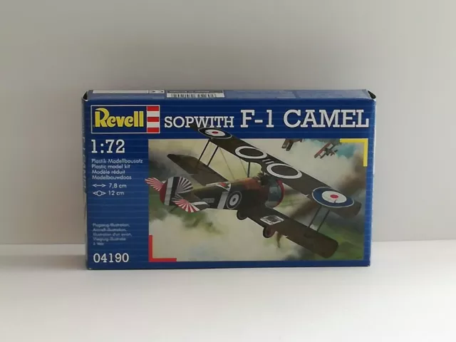 REVELL SOPWITH F-1  CAMEL MODEL KIT 04190 SCALE 1:72 NEW in BOX